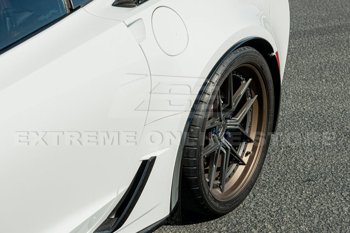 Corvette C7 Z06 DRY CARBON FIBER Rear Quarter Extension image 20