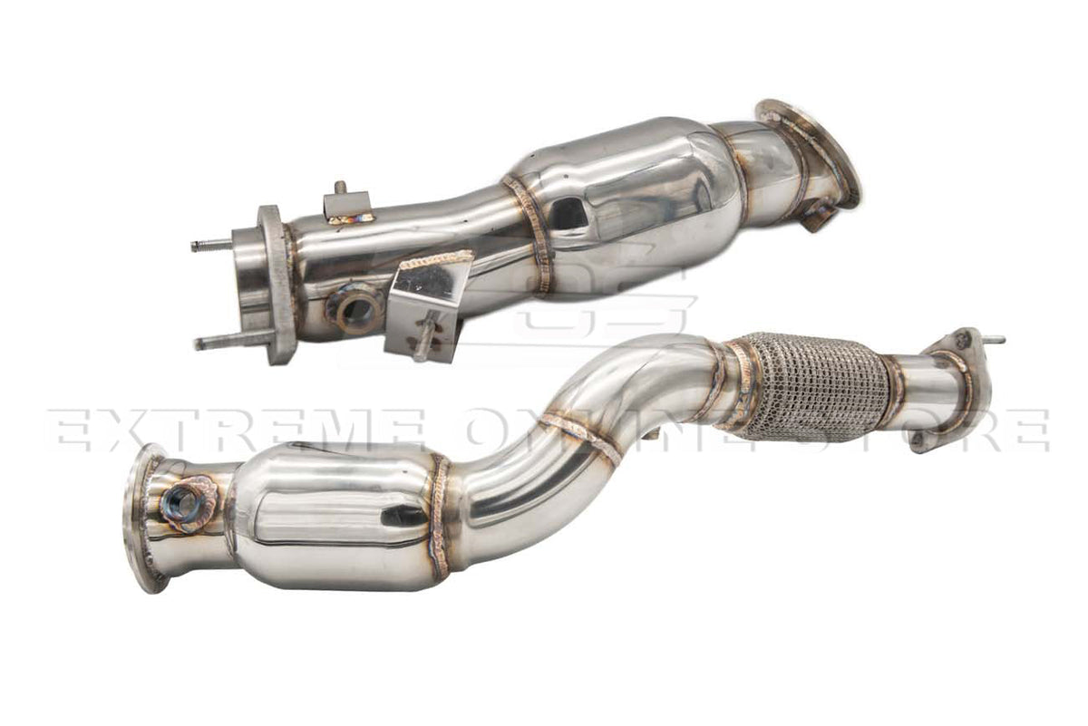 2021-Up BMW G80 M3 G82 M4 Engine Race Cat Down Pipes image 3