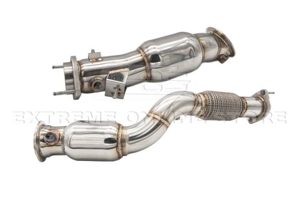 2021-Up BMW G80 M3 G82 M4 Engine Race Cat Down Pipes image 3