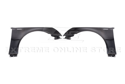 2009-15 Cadillac CTS-V Carbon Fiber Front Side Fender Trim Cover image 10