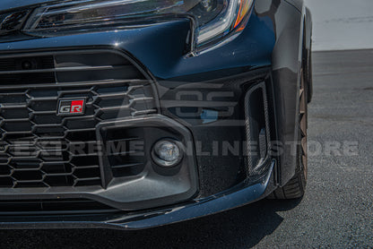 2023-Up GR Toyota Corolla Carbon Fiber Front Bumper Hol Grille image 4