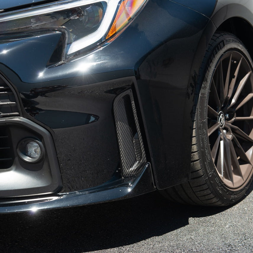 2023-Up GR Toyota Corolla Carbon Fiber Front Bumper Hol Grille image 2