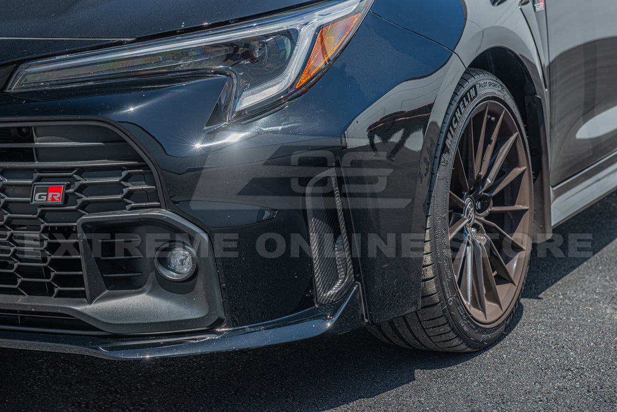 2023-Up GR Toyota Corolla Carbon Fiber Front Bumper Hol Grille image 5