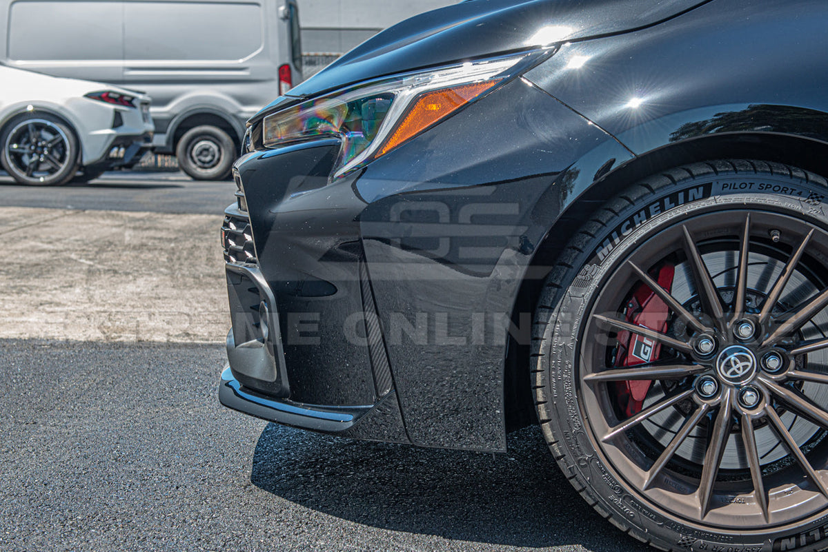 2023-Up GR Toyota Corolla Carbon Fiber Front Bumper Hol Grille image 6
