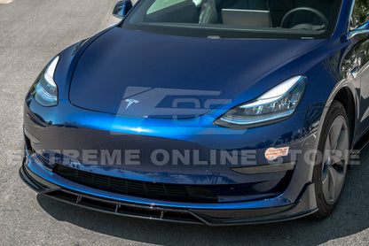 2017-23 Tesla Model 3 Performance Front Splitter & Side Skirts image 9