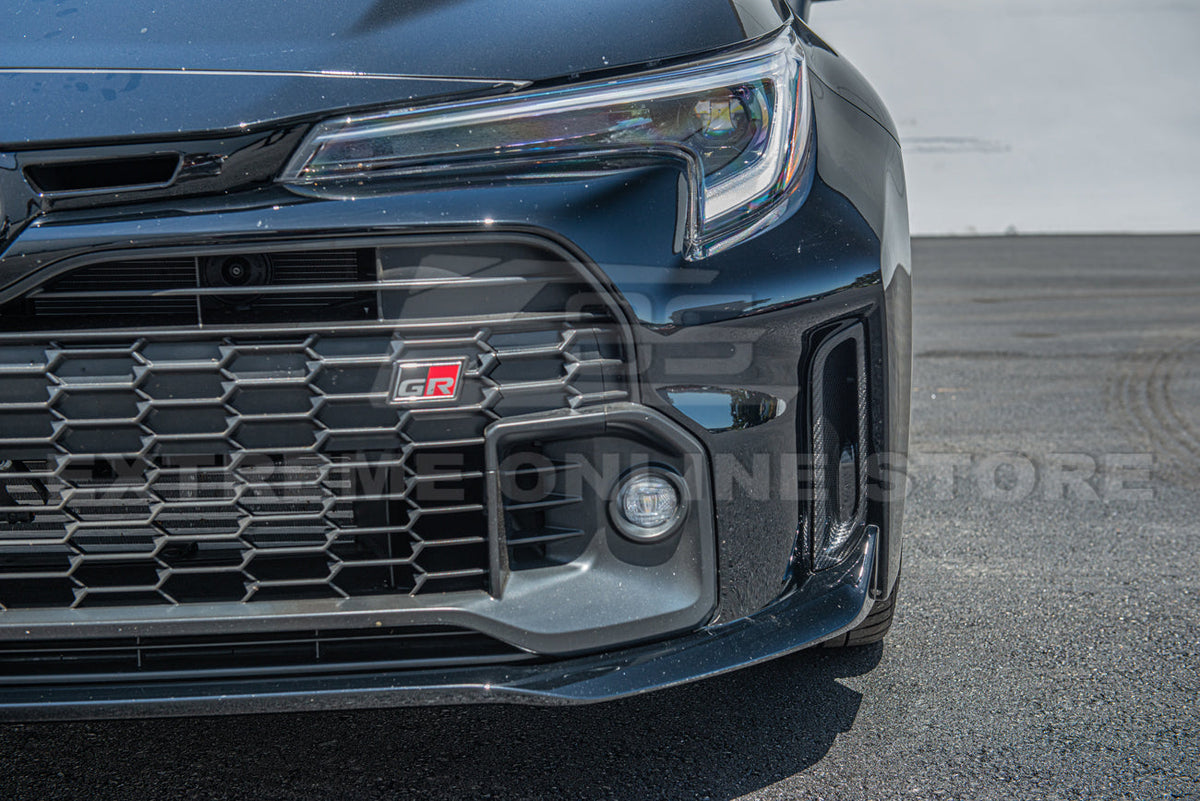 2023-Up GR Toyota Corolla Carbon Fiber Front Bumper Hol Grille image 7
