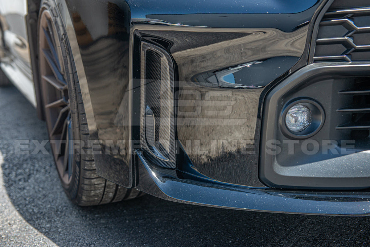 2023-Up GR Toyota Corolla Carbon Fiber Front Bumper Hol Grille image 8