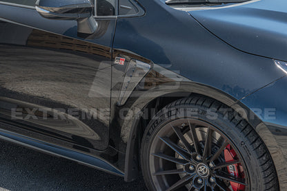 2023-Up GR Toyota Corolla Carbon Fiber Side Door Fender Vent Trim image 3