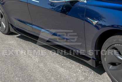 2017-23 Tesla Model 3 Performance Front Splitter & Side Skirts image 21
