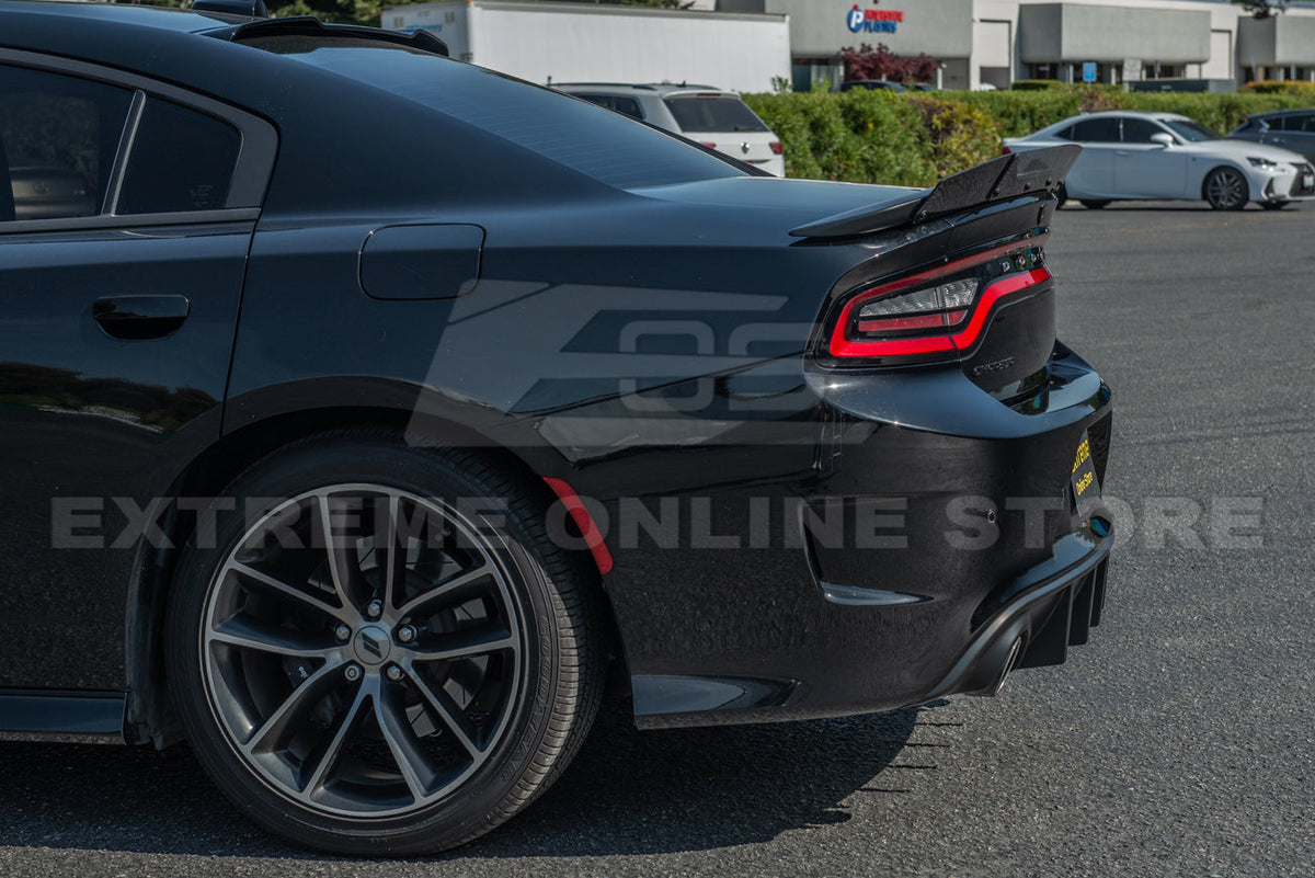 2015-Up Dodge Charger Rear Spoiler Wickerbill Flap Insert image 10