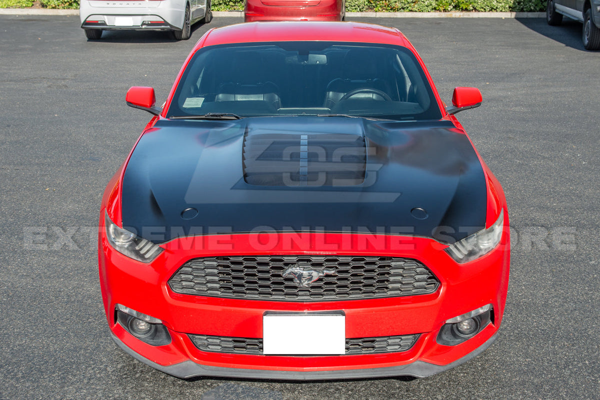 2015-23 Ford Mustang GT500 Front Hood image 4