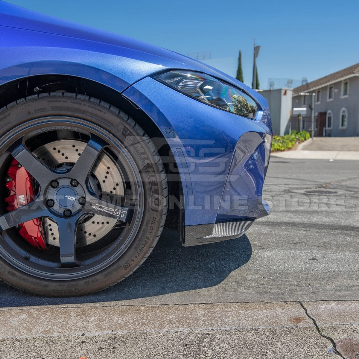 21-Up BMW G82 G83 M4 Carbon Fiber Front Side Splitter image 6