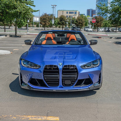 2021-Up BMW G80 M3 G82 G83 M4 Carbon Fiber Front Lip Splitter & Side Skirts image 7