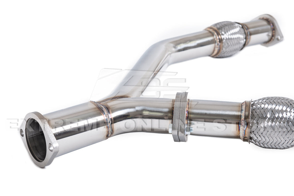 2009-Up Nissan 370z / 14-Up Infiniti Q50 2.5" Y-Pipe Exhaust image 6