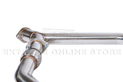 2009-Up Nissan 370z / 14-Up Infiniti Q50 2.5" Y-Pipe Exhaust image 4
