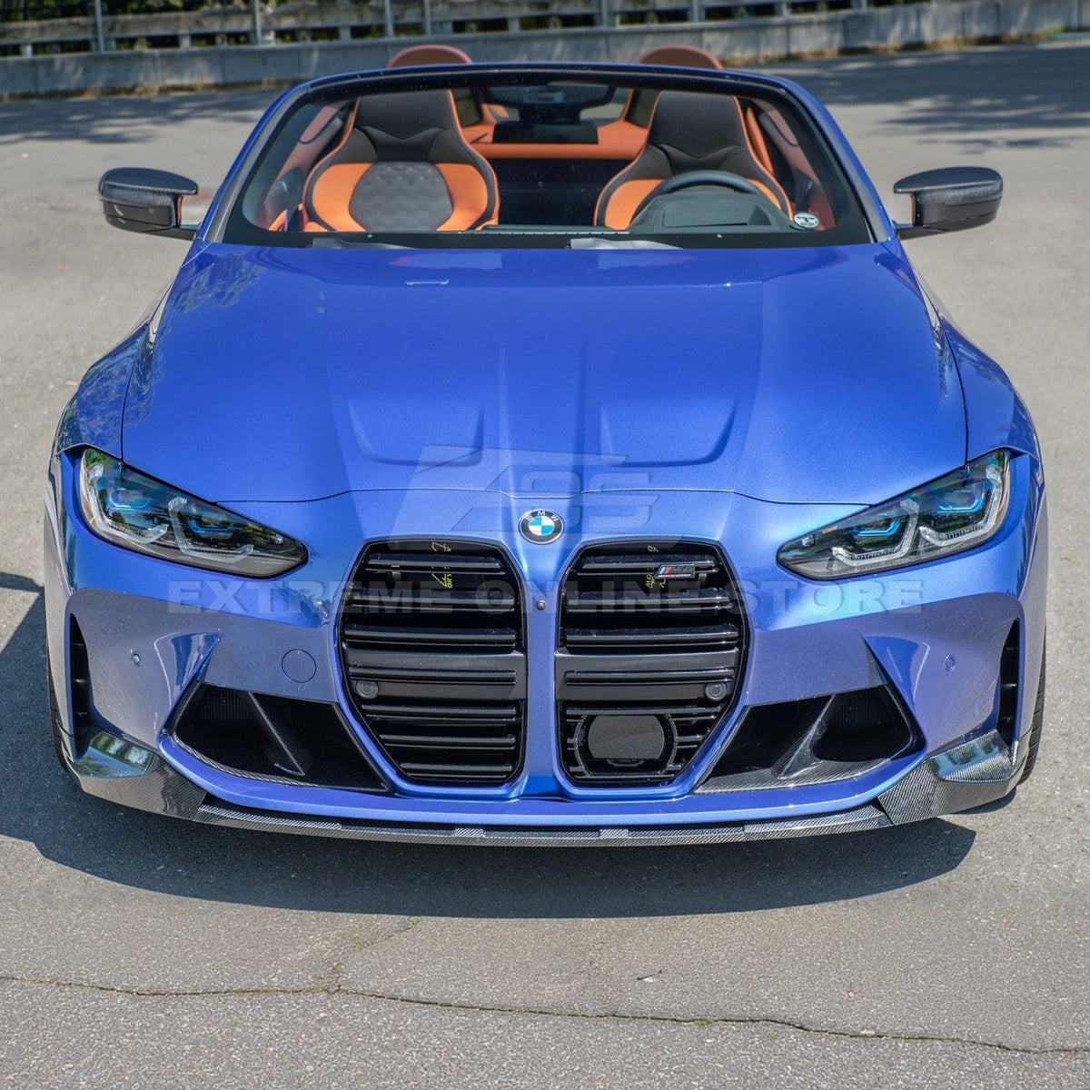 2021-Up BMW G80 M3 G82 G83 M4 Carbon Fiber Front Splitter Lip image 7