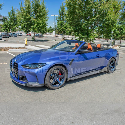 2021-Up BMW G82 G83 M4 M-Performance Carbon Fiber Side Skirts image 5