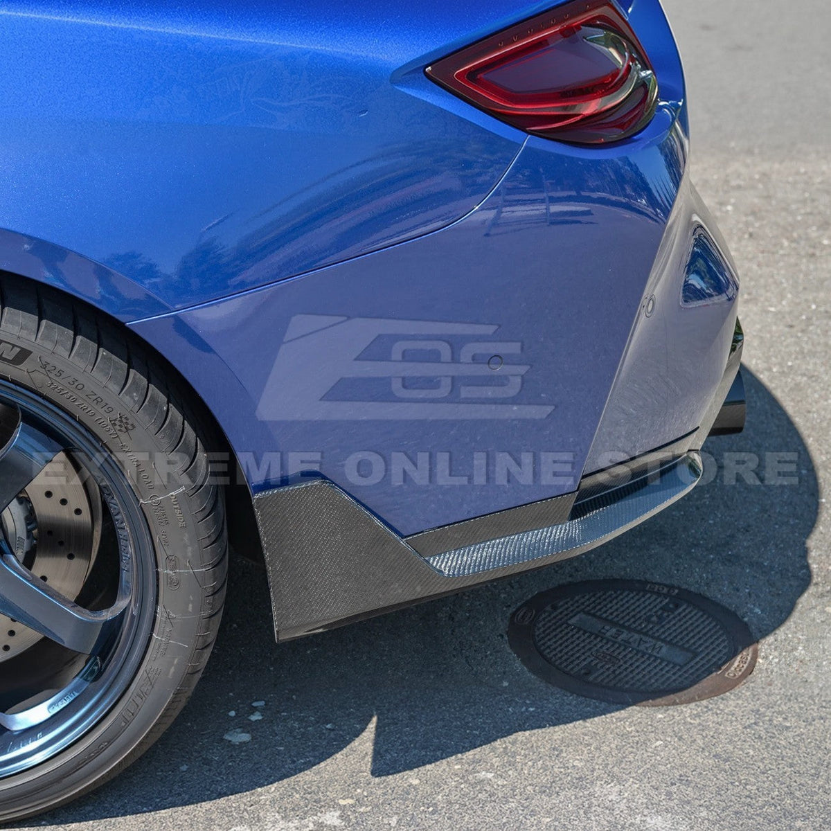 2021-Up BMW G82 G83 M4 M-Performance Rear Apron Lip Splitter image 5