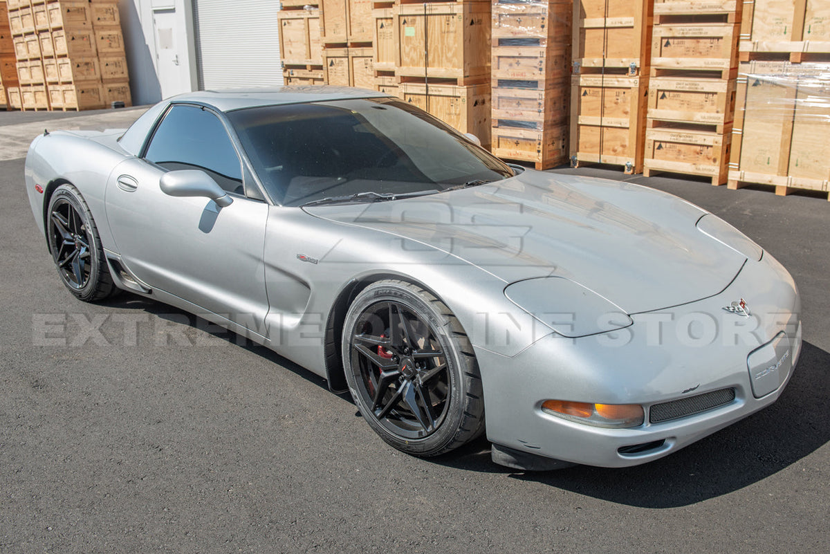 Chevrolet Corvette C5 Front Extended Splash Guards image 33