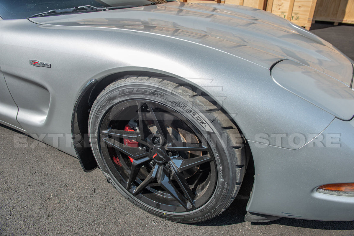 Chevrolet Corvette C5 Front Extended Splash Guards image 35