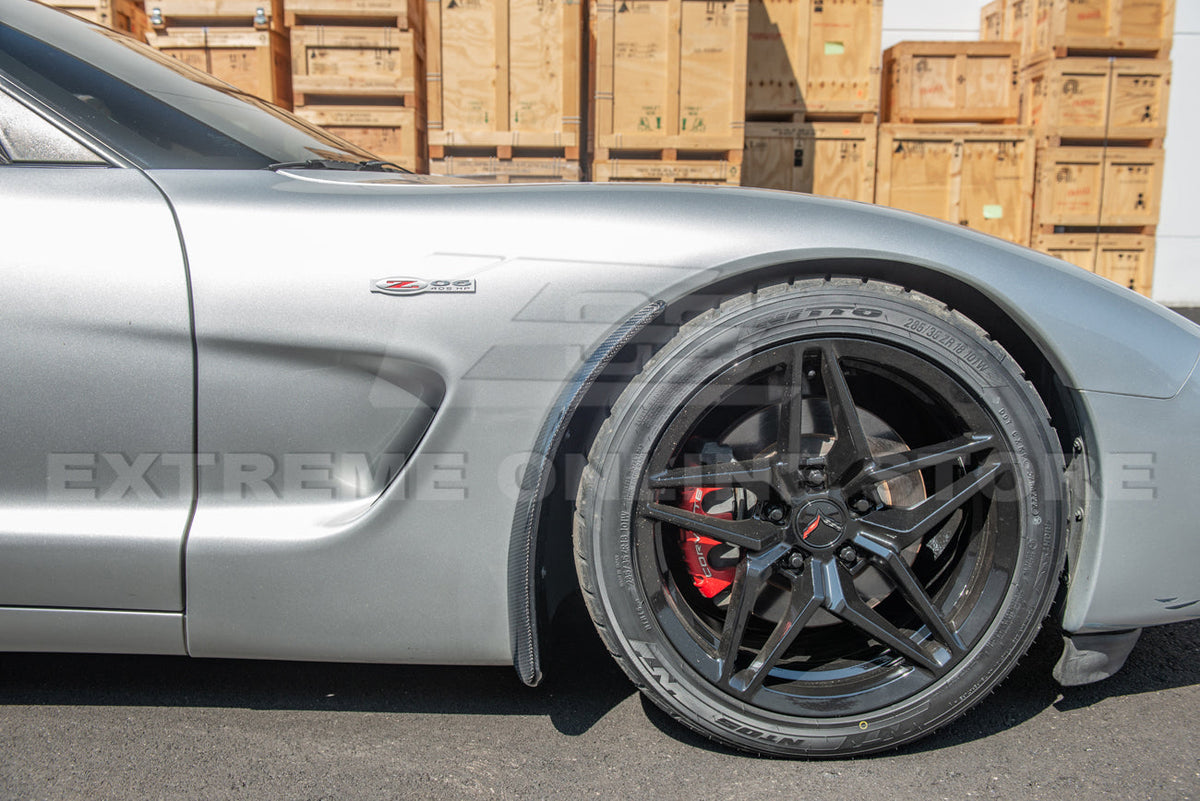 Chevrolet Corvette C5 Front Extended Splash Guards image 36