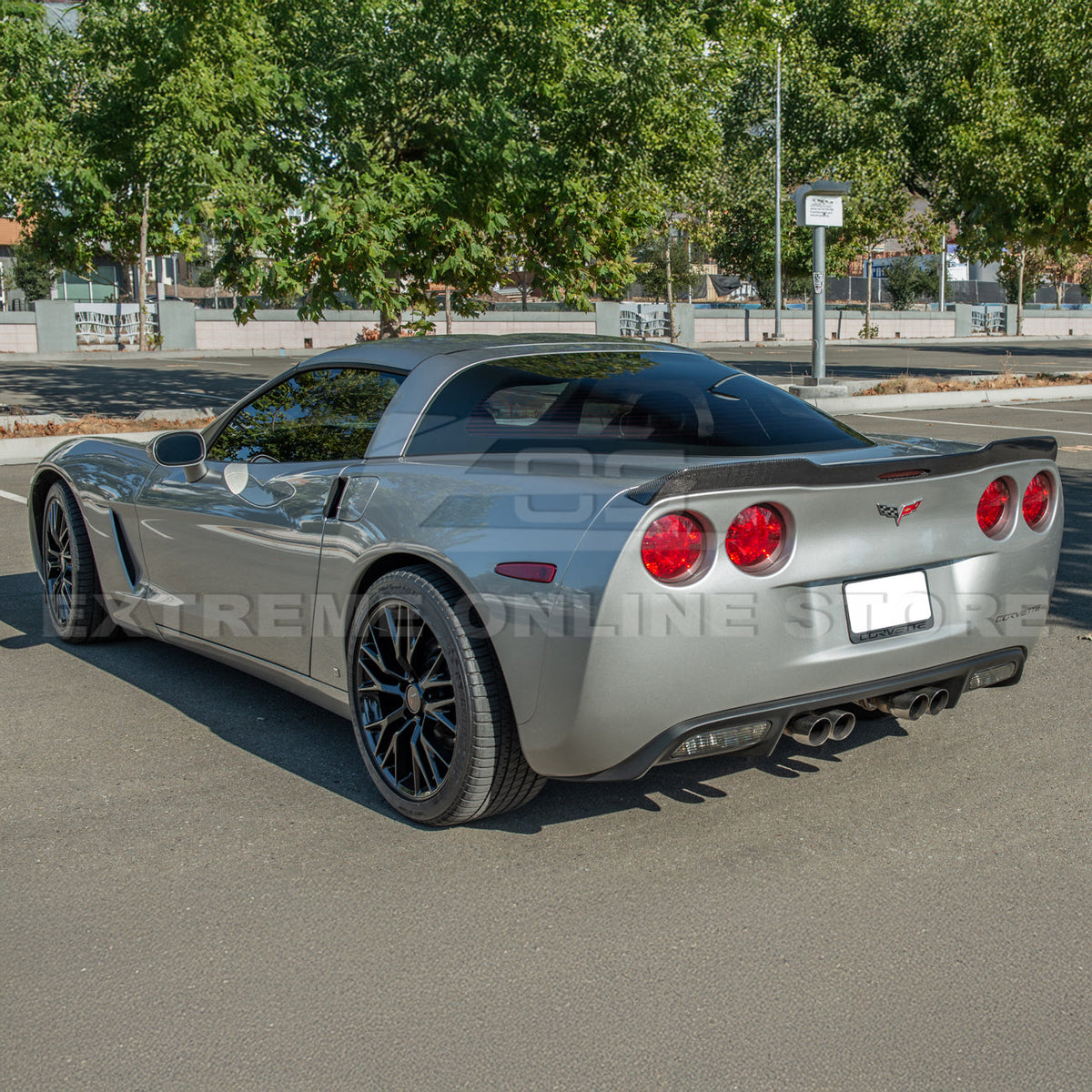 Corvette C6 ZR1 Extended Rear Trunk Spoiler image 53
