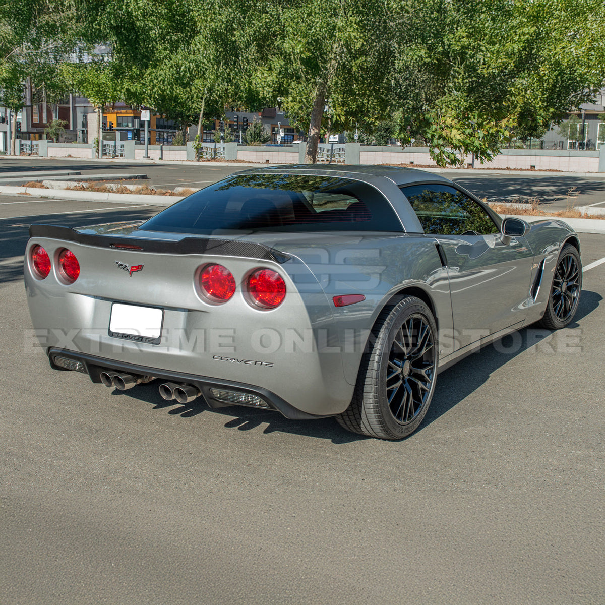 Corvette C6 ZR1 Extended Rear Trunk Spoiler image 50