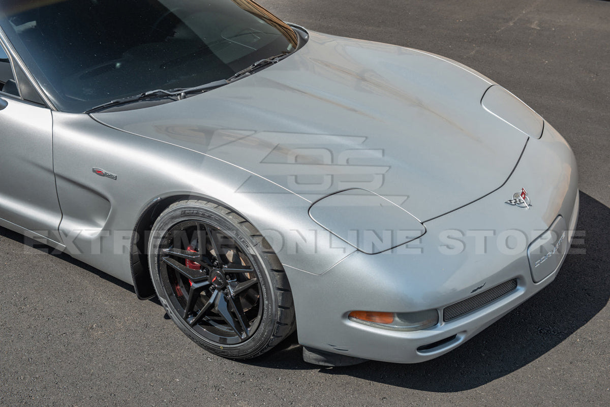 Chevrolet Corvette C5 Front Extended Splash Guards image 37
