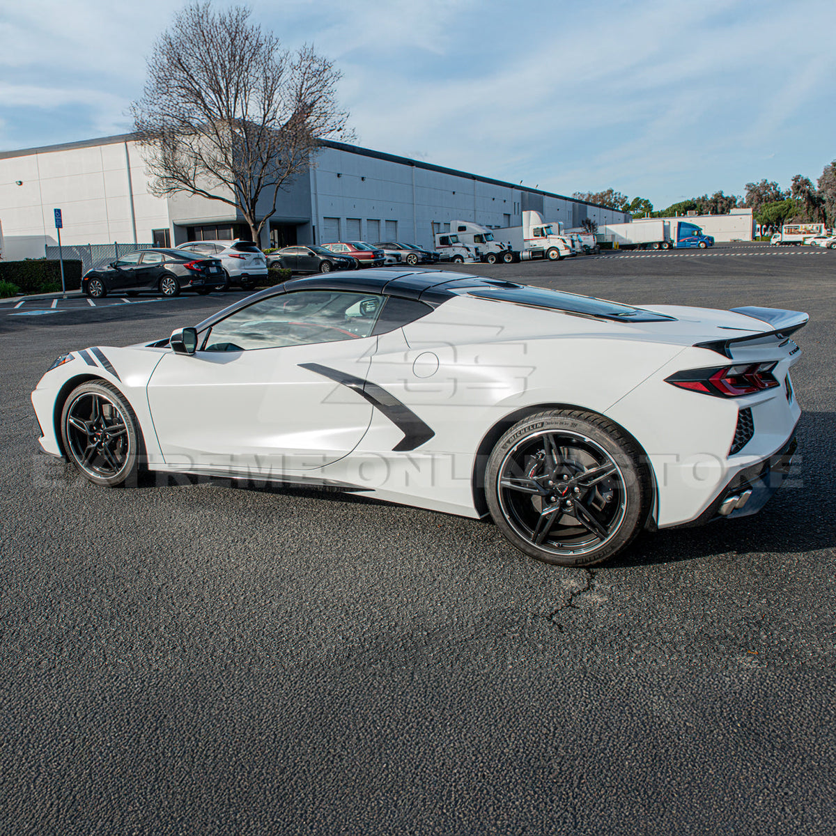 Chevrolet Corvette C8 Z51 Package Side Skirts image 12