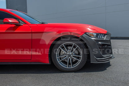 2015-17 Ford Mustang GT500 Conversion Front Bumper Kit (W/LED Grille) image 9