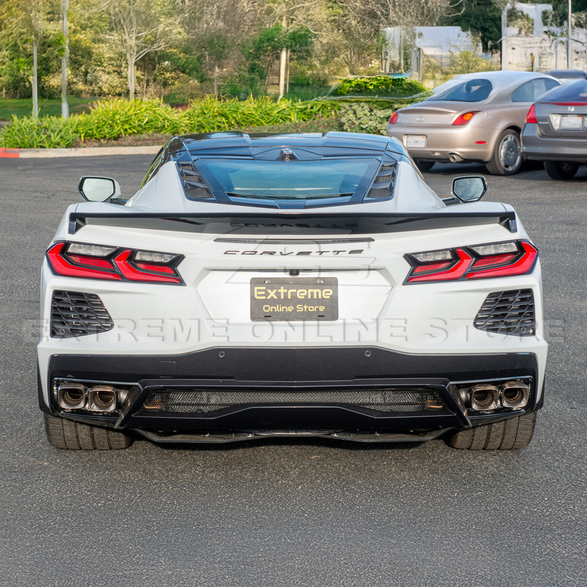 Z51 Low Profile Package Corvette C8 Stingray Rear Spoiler image 7