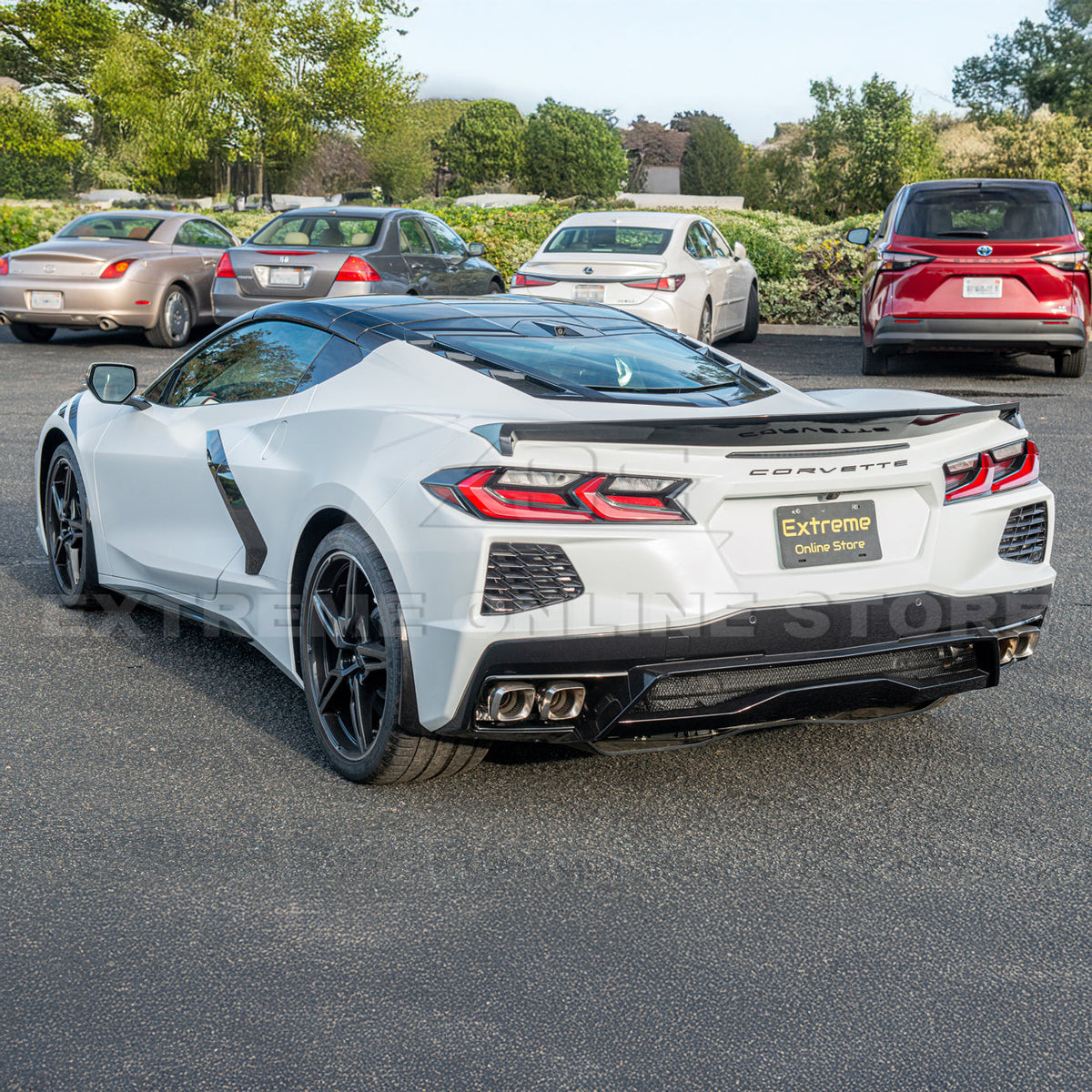 Z51 Low Profile Package Corvette C8 Stingray Rear Spoiler image 5