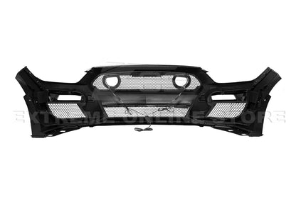 2015-17 Ford Mustang GT500 Conversion Front Bumper Kit (W/LED Grille) image 18