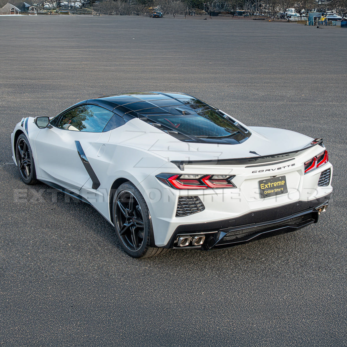 Z51 Low Profile Package Corvette C8 Stingray Rear Spoiler image 6