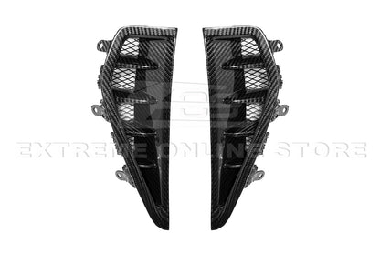 2019-Up Ram 1500 TRX Carbon Fiber Side Door Fender Vent Trim image 11