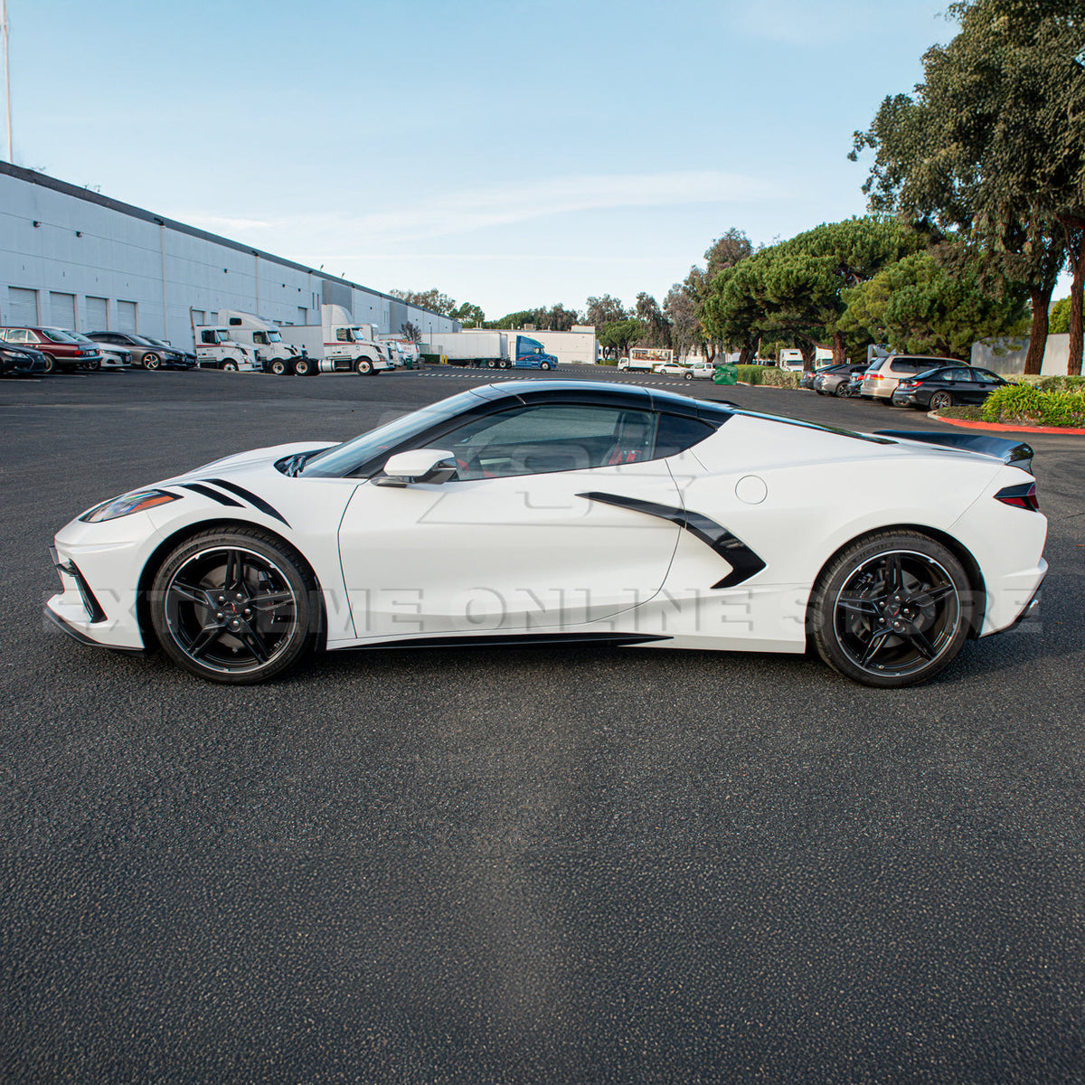 Chevrolet Corvette C8 Z51 Package Side Skirts image 11