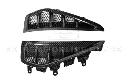 2019-Up Ram 1500 TRX Carbon Fiber Side Door Fender Vent Trim image 12
