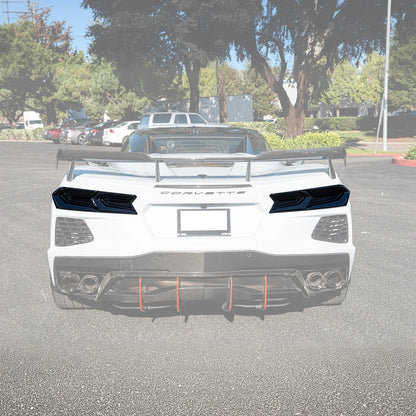 Corvette C8 Tinted Rear Light Cover image 3