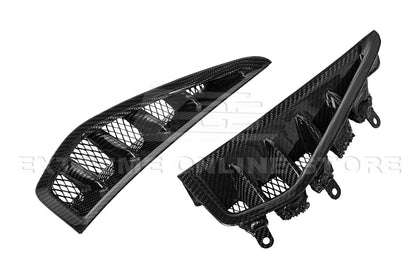 2019-Up Ram 1500 TRX Carbon Fiber Side Door Fender Vent Trim image 14