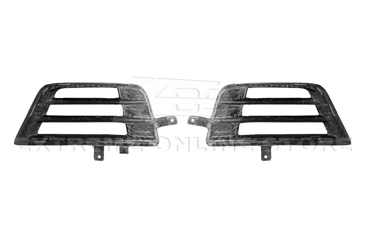 2016-19 Cadillac ATS-V Dry Carbon Fiber Front Grille Accent Bezel Insert image 5