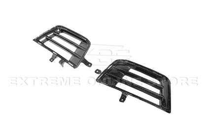 2016-19 Cadillac ATS-V Dry Carbon Fiber Front Grille Accent Bezel Insert image 7