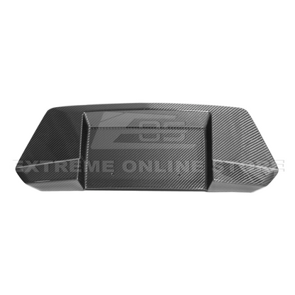 Corvette C8 DRY CARBON FIBER License Plate Backing image 11