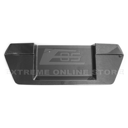 Corvette C8 DRY CARBON FIBER License Plate Backing image 15