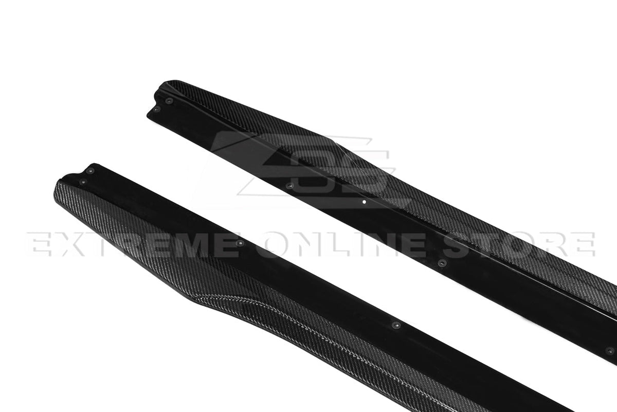 2020-Up Cadillac CT5-V | CT5 Sport BW Carbon Side Skirts Rocker Panel image 4