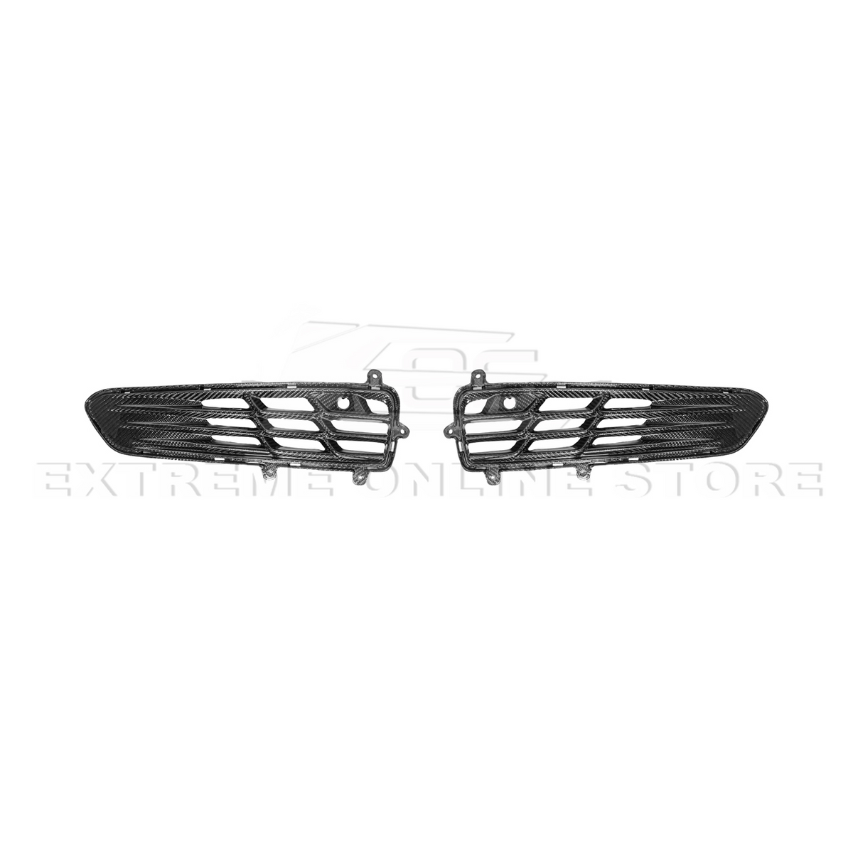 Chevrolet Corvette C8 Z06 DRY CARBON FIBER Rear Bumper Vent image 18