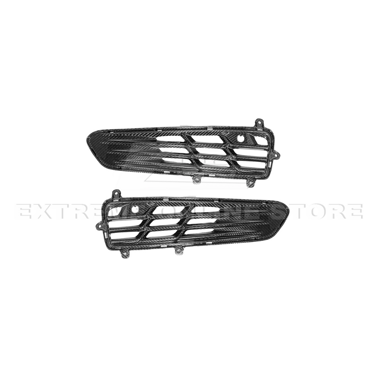 Chevrolet Corvette C8 Z06 DRY CARBON FIBER Rear Bumper Vent image 19
