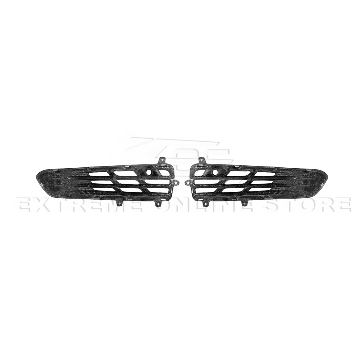 Chevrolet Corvette C8 Z06 DRY CARBON FIBER Rear Bumper Vent image 21