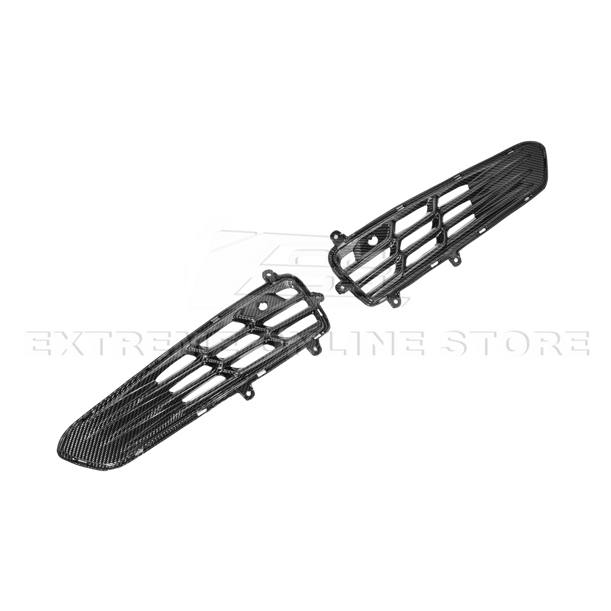 Chevrolet Corvette C8 Z06 DRY CARBON FIBER Rear Bumper Vent image 22