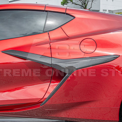 Chevrolet Corvette C8 Z06 DRY CARBON FIBER Side Door Garnish image 8
