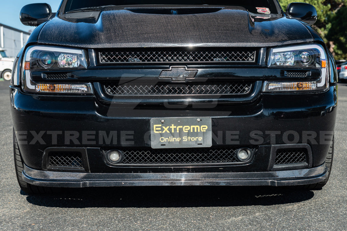 2006-09 Chevrolet Trailblazer SS Carbon Fiber Front Bumper Lip Splitter image 10
